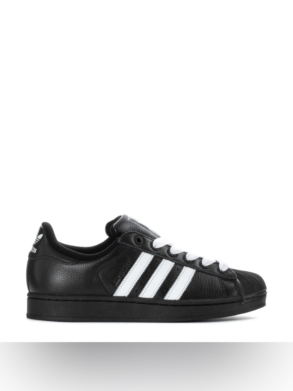 Size 11.5M / 12.5 W adidas Superstar II Original Core Black/White JI3538